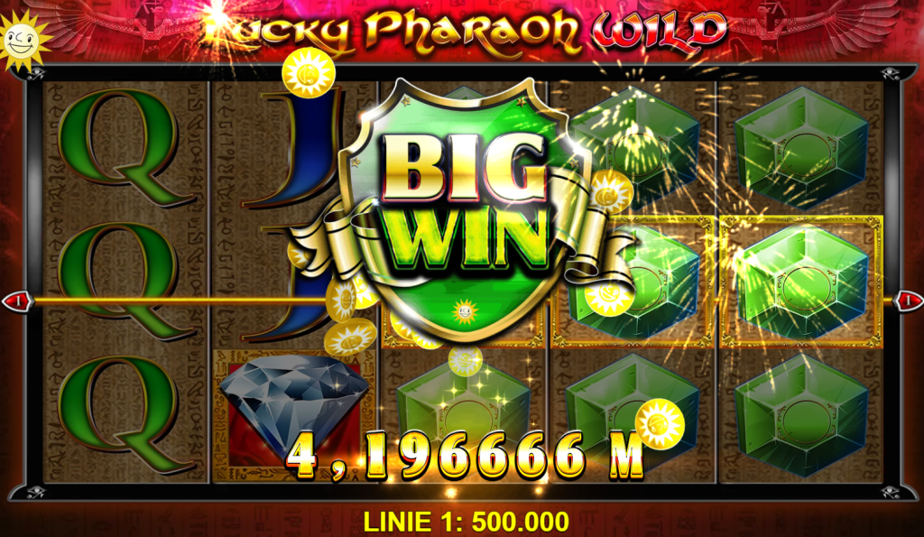Lucky Pharaoh Wild Bonusaktivierung